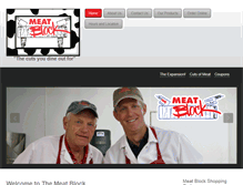 Tablet Screenshot of meatblockinc.com